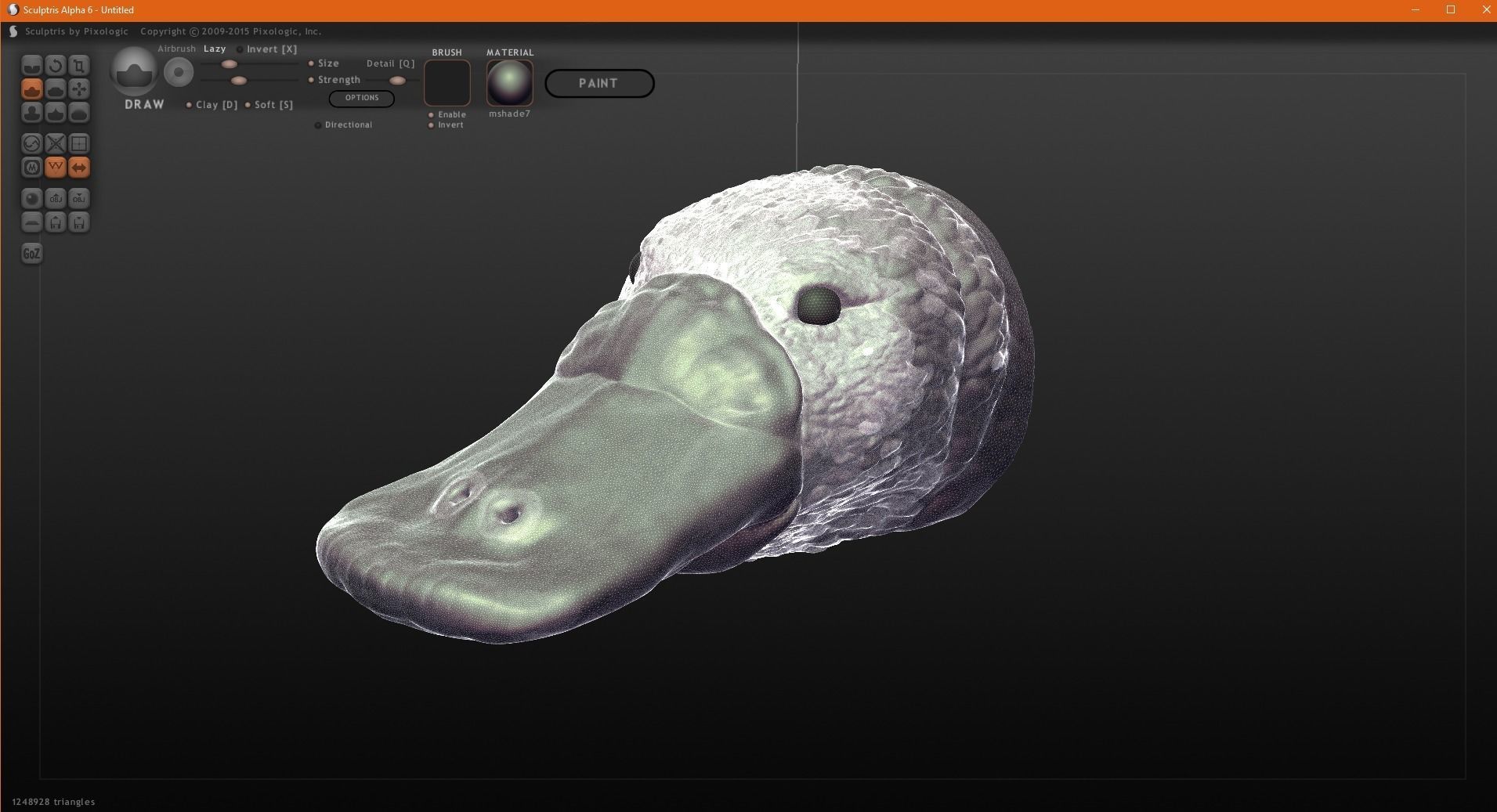 Duck billed Platypus 3D print model_4