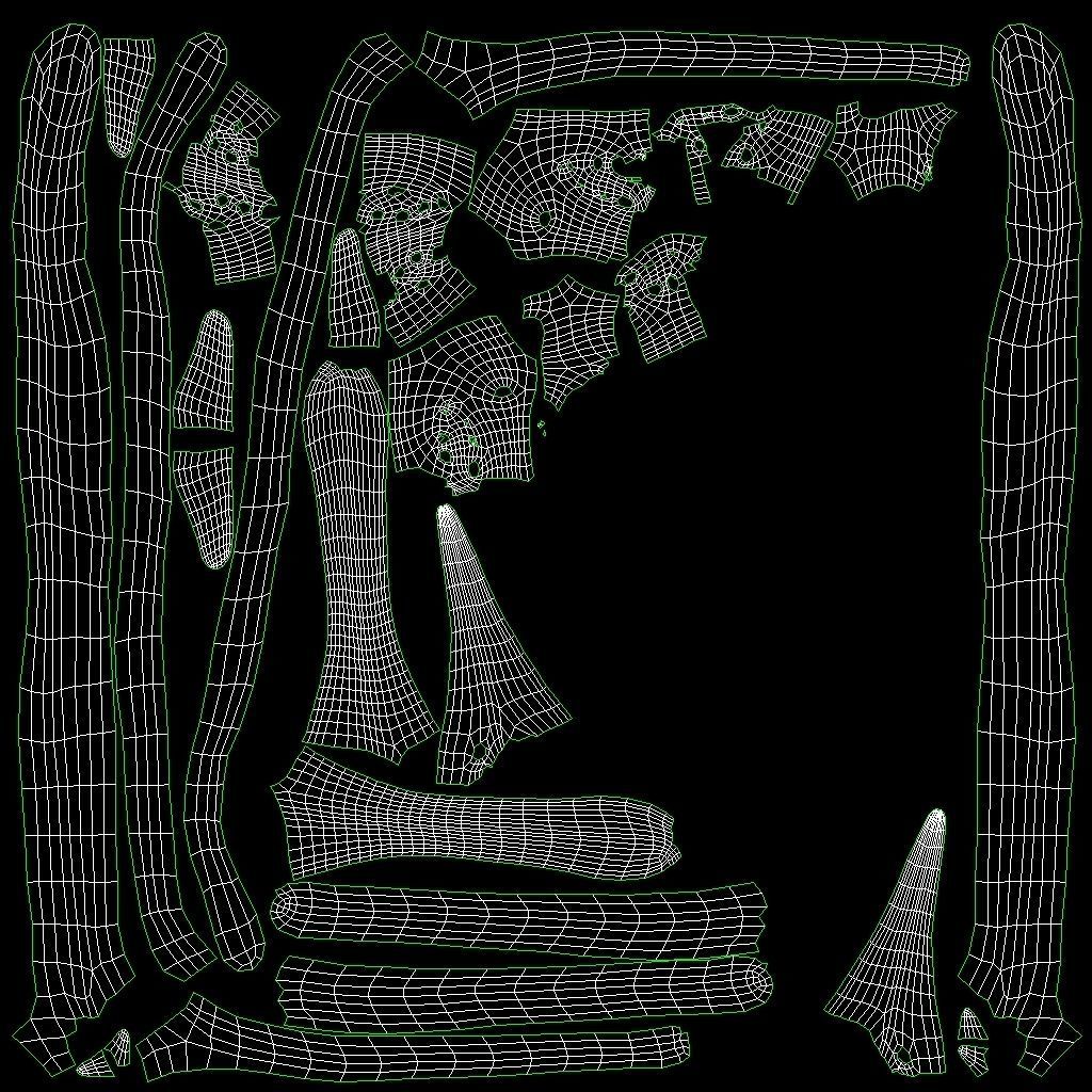 Brain Human with Anatomical Organs Low-poly 3D model_36