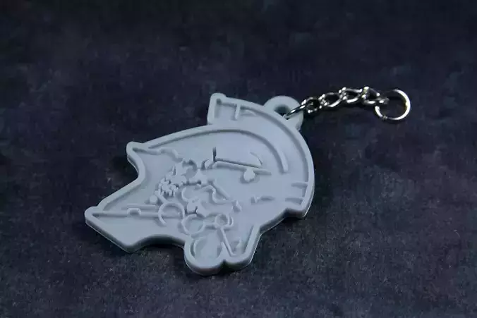Kojima Productions Keychain