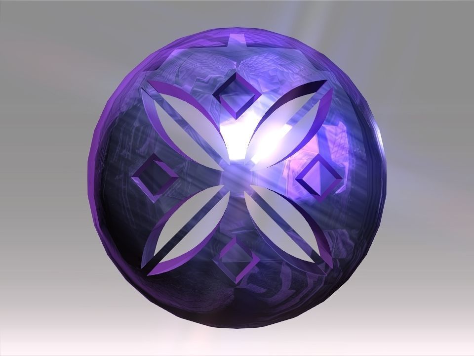 Decoration Hollow Balls Collection Low-poly 3D model_27