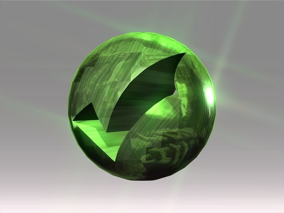 Decoration Hollow Balls Collection Low-poly 3D model_13