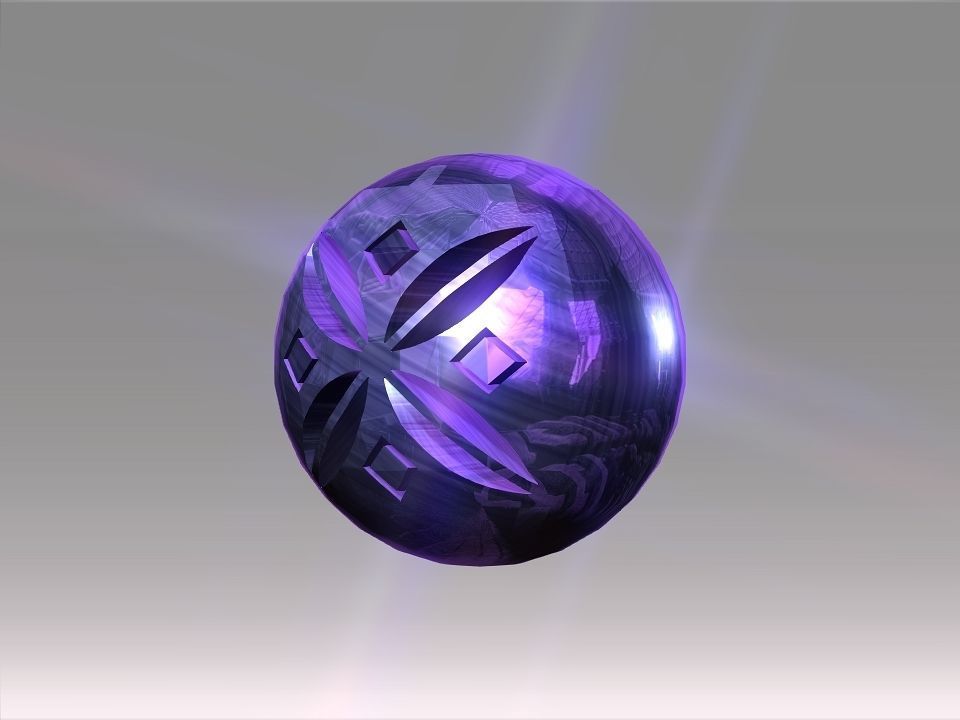 Decoration Hollow Balls Collection Low-poly 3D model_33