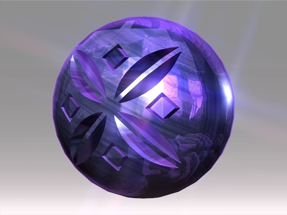 Decoration Hollow Balls Collection Low-poly 3D model_28