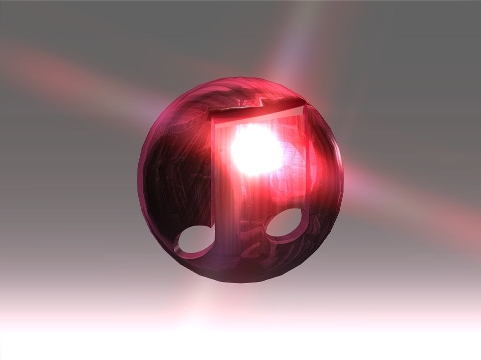 Decoration Hollow Balls Collection Low-poly 3D model_6