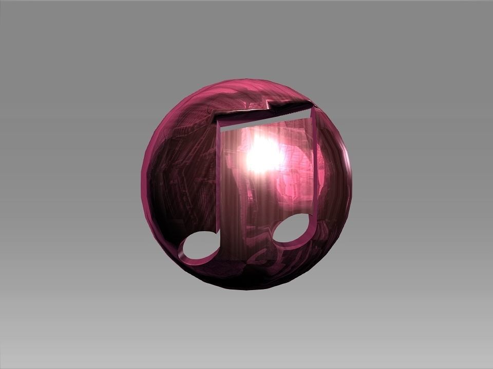 Decoration Hollow Balls Collection Low-poly 3D model_7