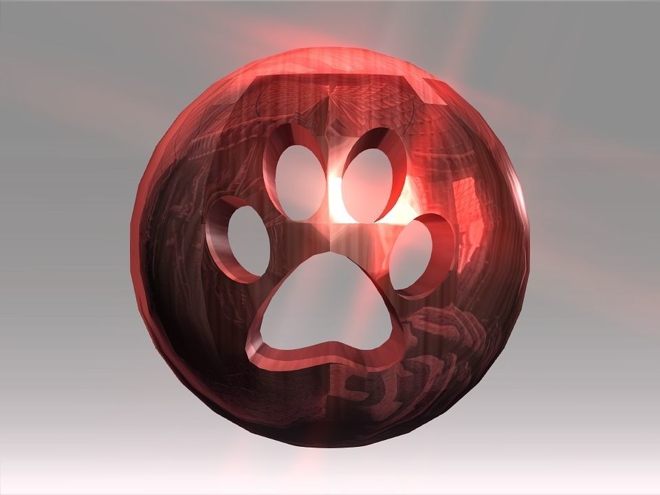 Decoration Hollow Balls Collection Low-poly 3D model_17