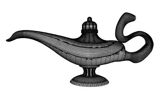 Aladdin 2019 Lamp 3D printable model