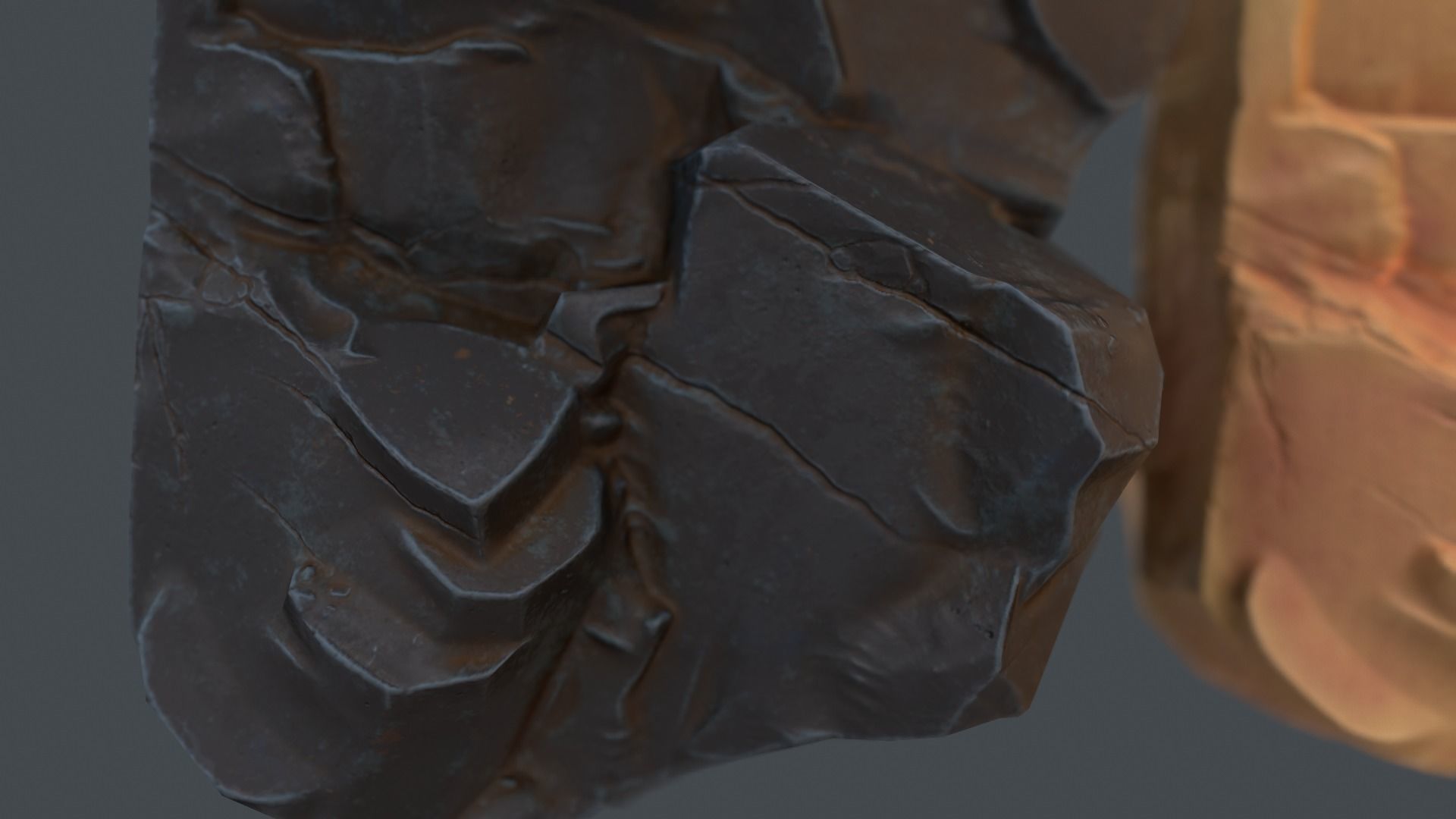 Rocks for far view Low-poly 3D model_12