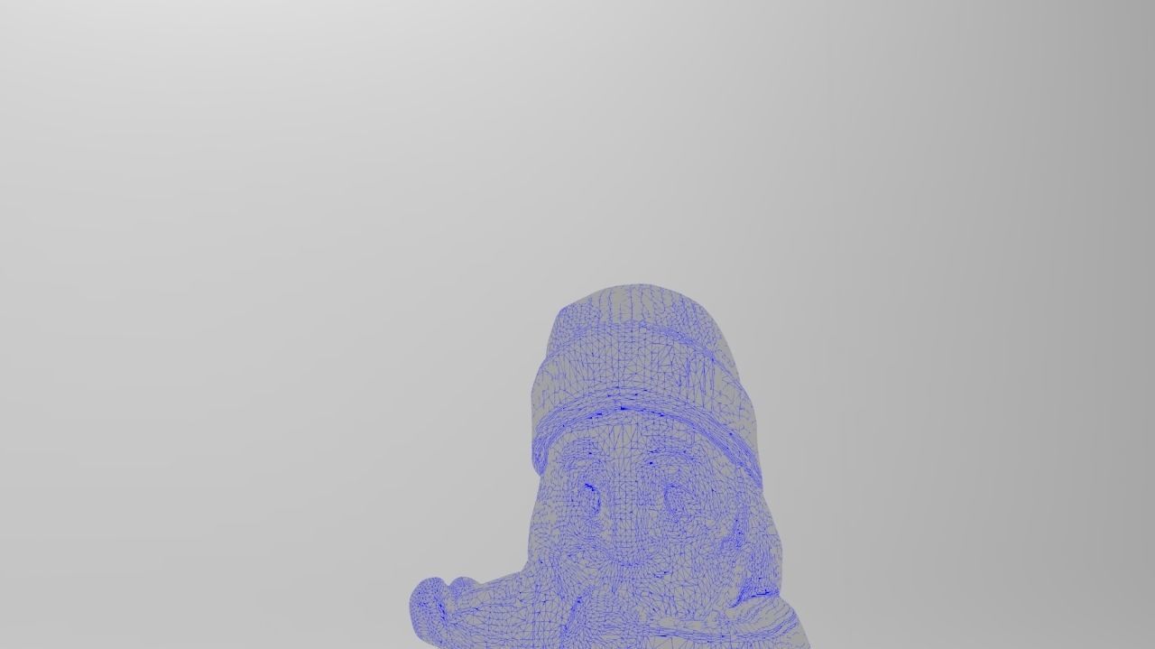 Santa Claus brings gifts 3D print model_12