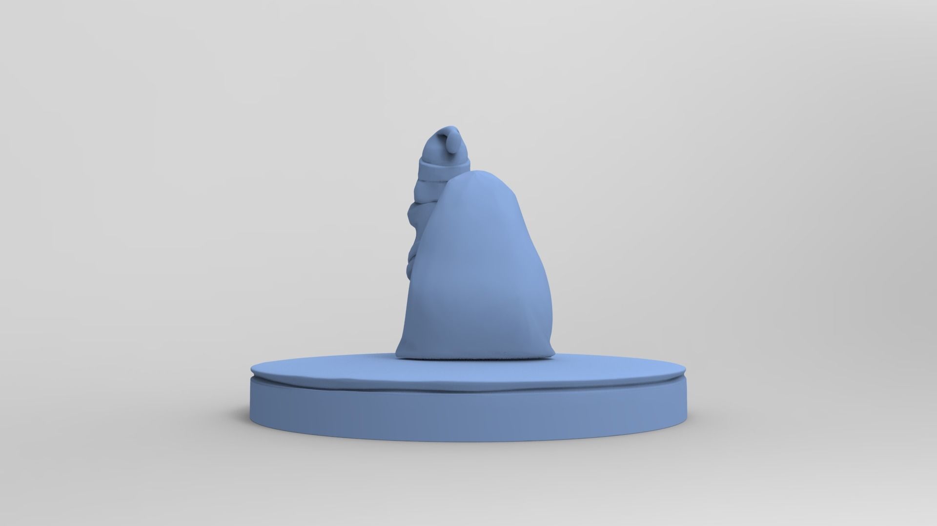 Santa Claus brings gifts 3D print model_3