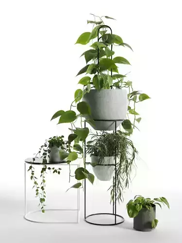 Plant Stand 3D model