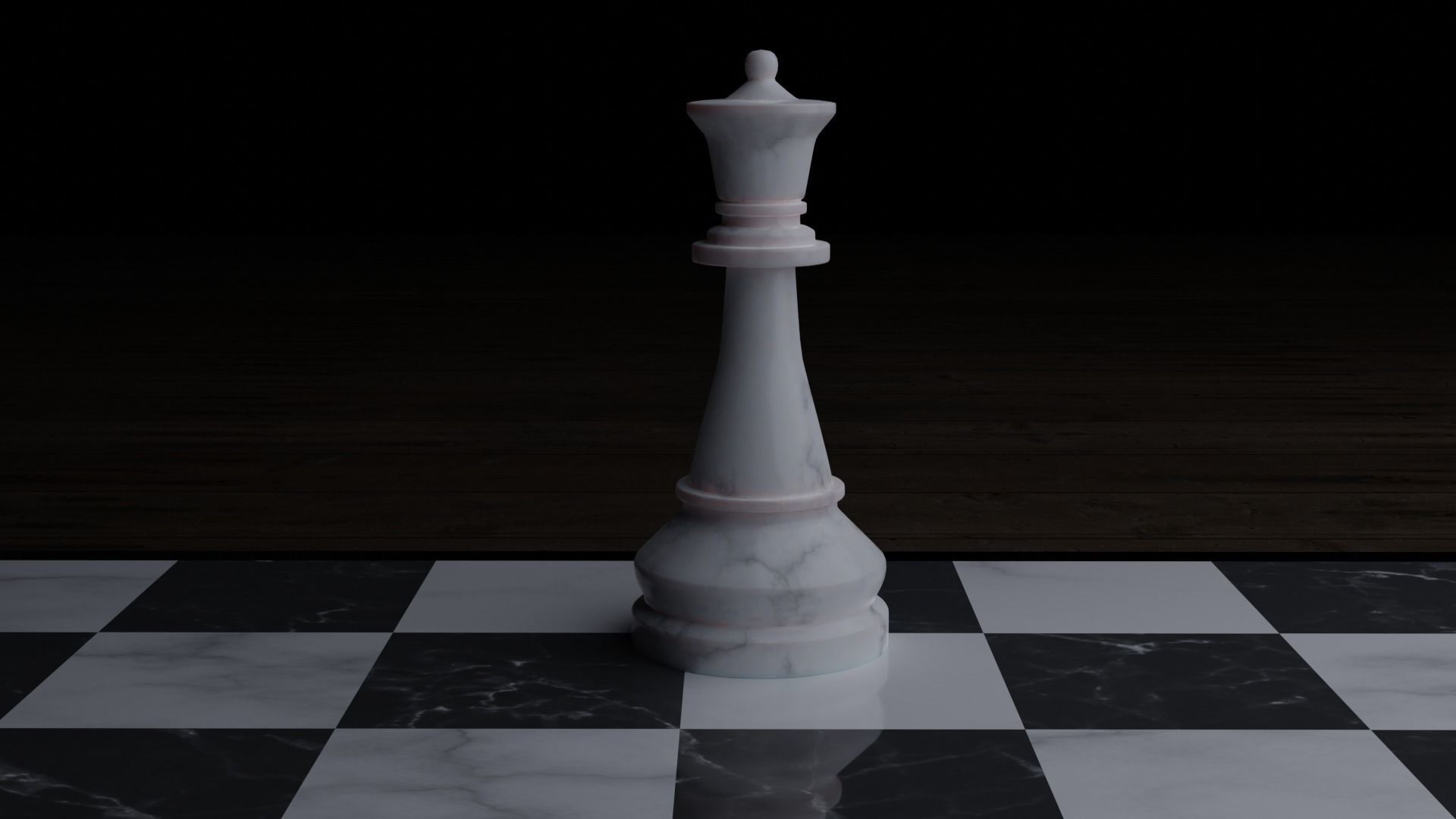 Chess set board 3D print model_5