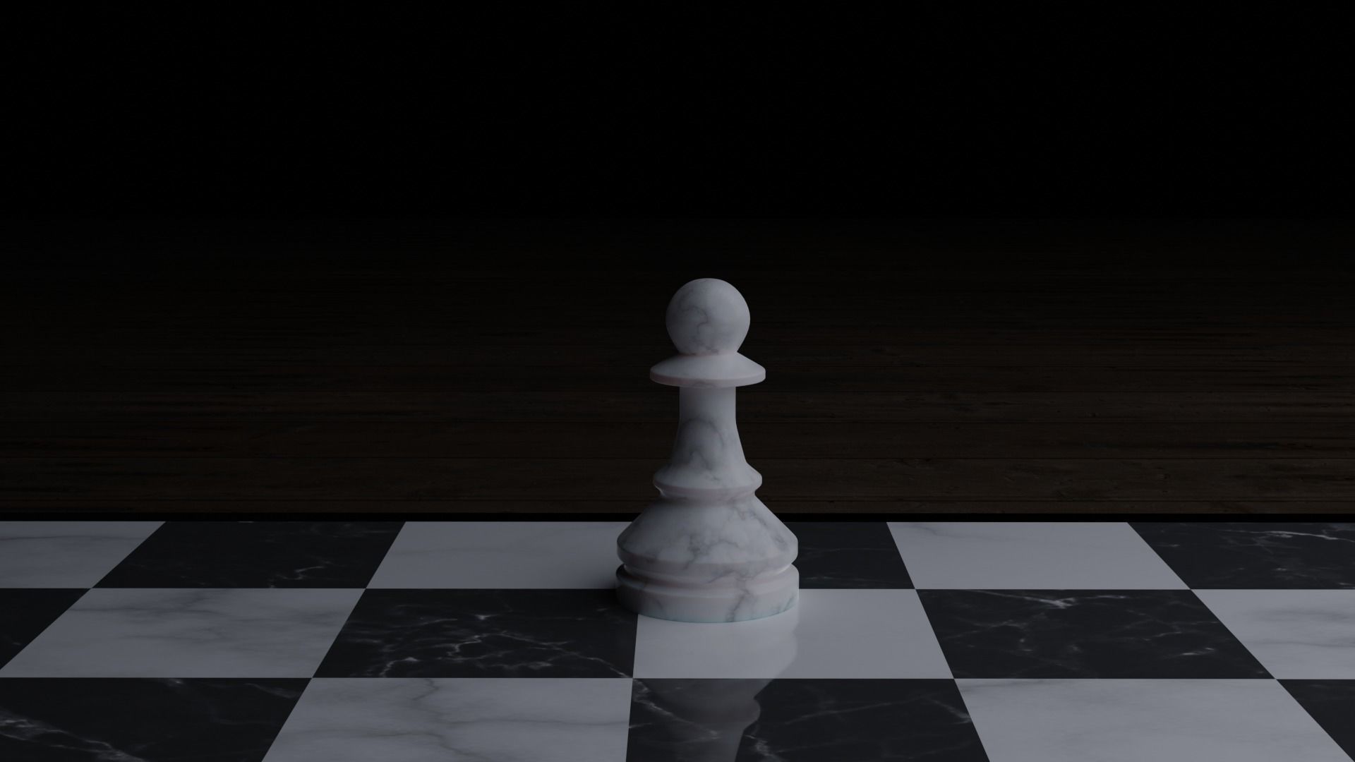 Chess set board 3D print model_4