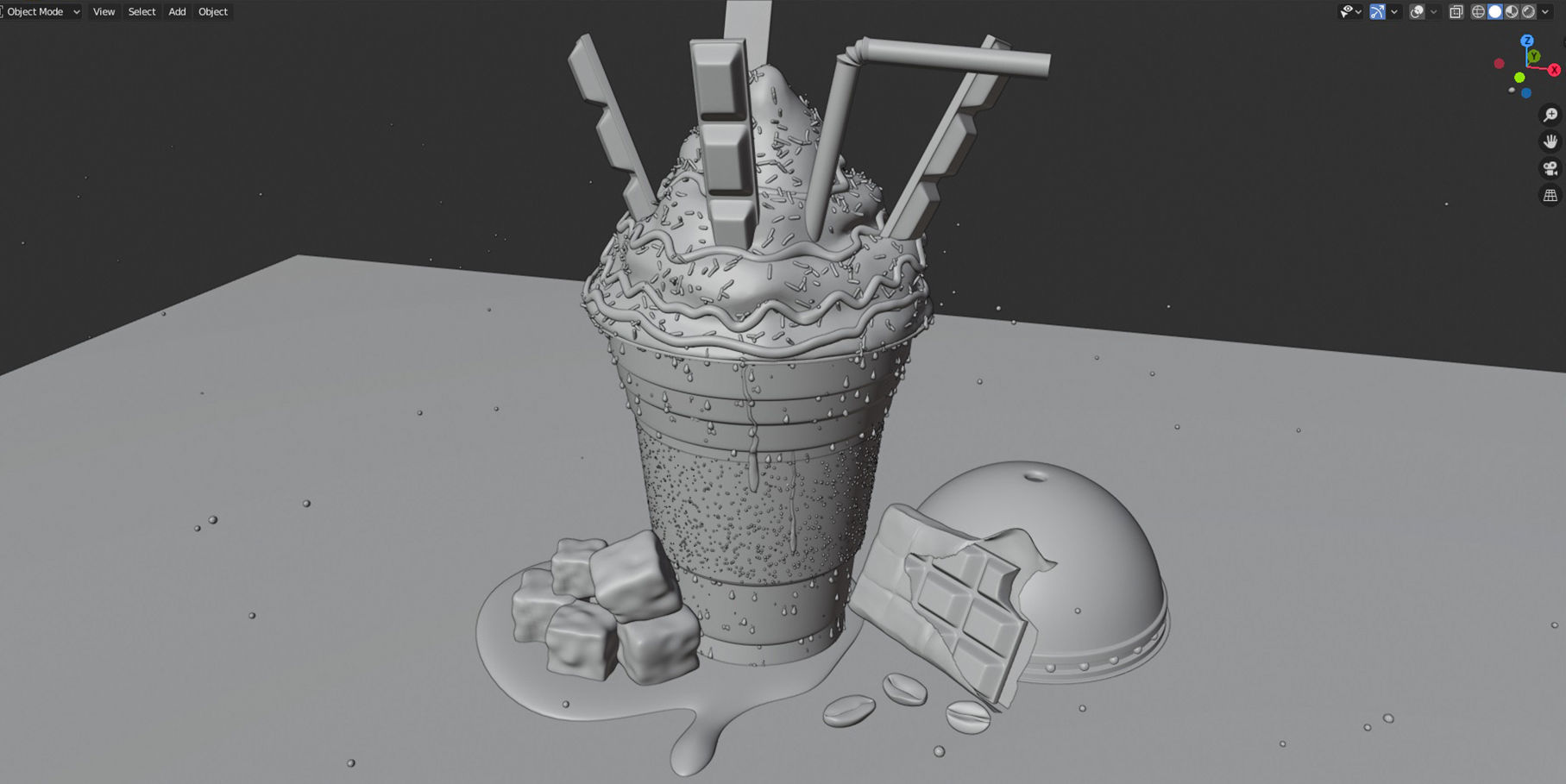 Ice Cream 3D model_11