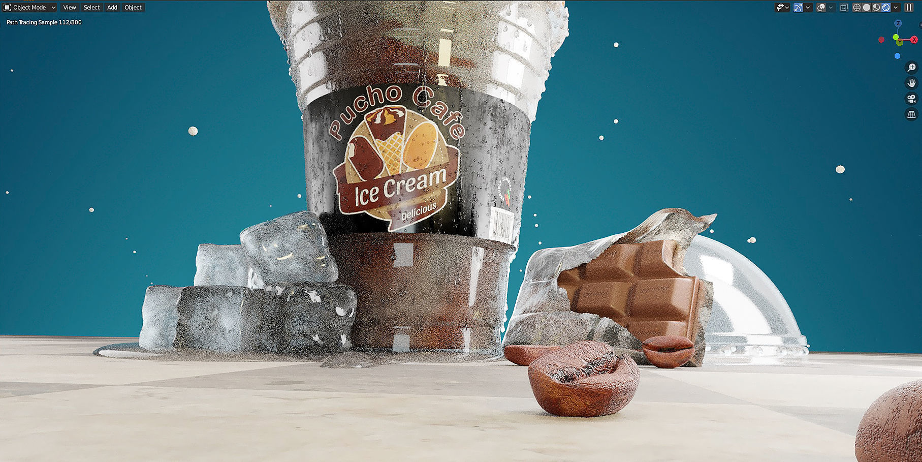 Ice Cream 3D model_7