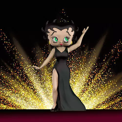 Betty Boop Glam 3D print model_0