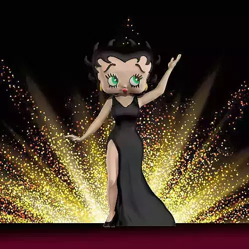 Betty Boop Glam 3D print model