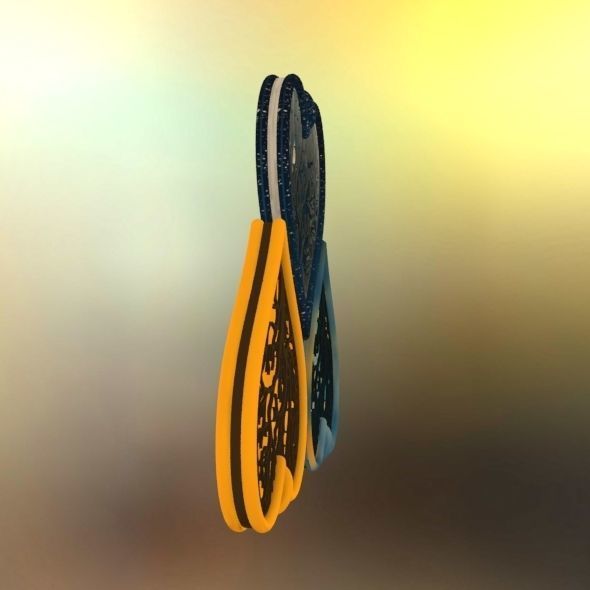 Tree of life Heart pendant 3D print model_66