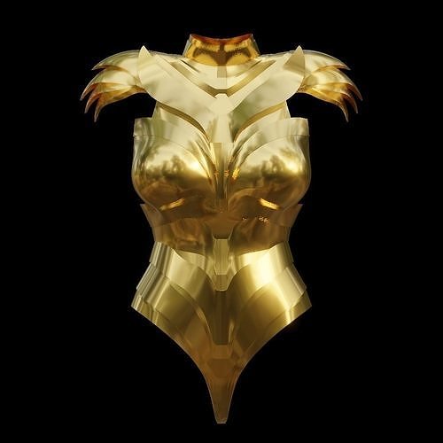 Wonder Woman Golden Eagle Armor For Cosplay 3D print model