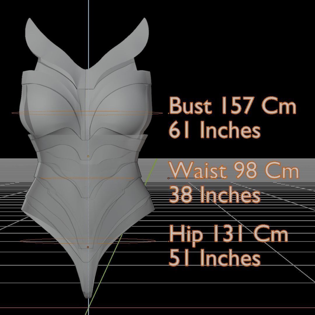 Wonder Woman Golden Eagle Armor For Cosplay 3D print model_9