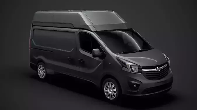 Vauxhall Vivaro Van L2H2 2018 3D model