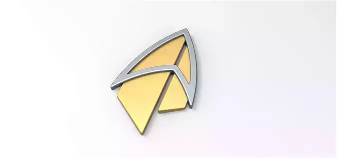 Badge from Star Trek Picard 3D print model
