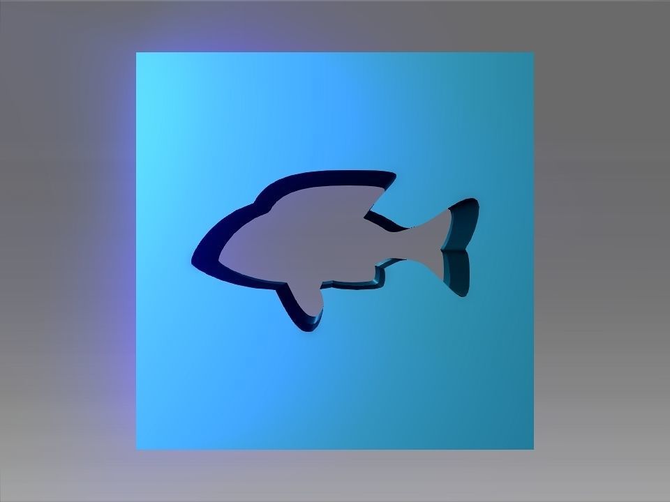 Animals Hollow Blocks Low-poly 3D model_26