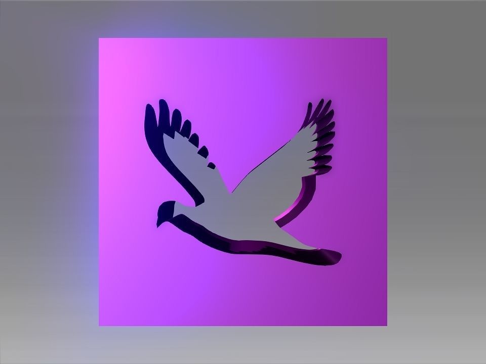 Animals Hollow Blocks Low-poly 3D model_39