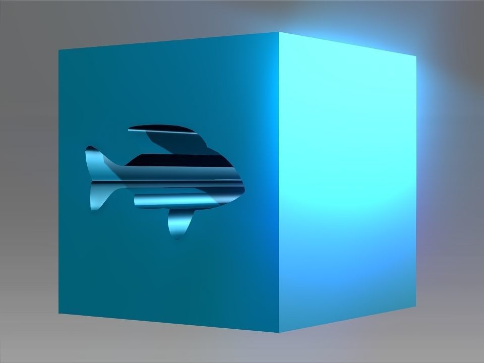 Animals Hollow Blocks Low-poly 3D model_24