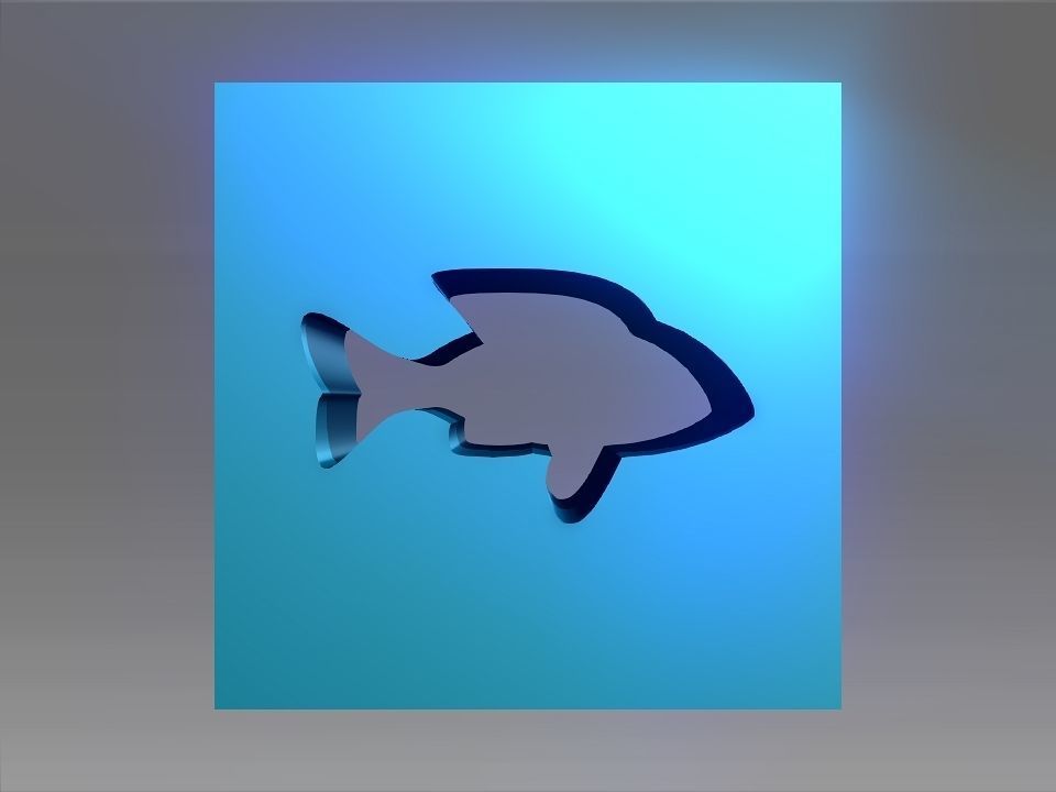 Animals Hollow Blocks Low-poly 3D model_22