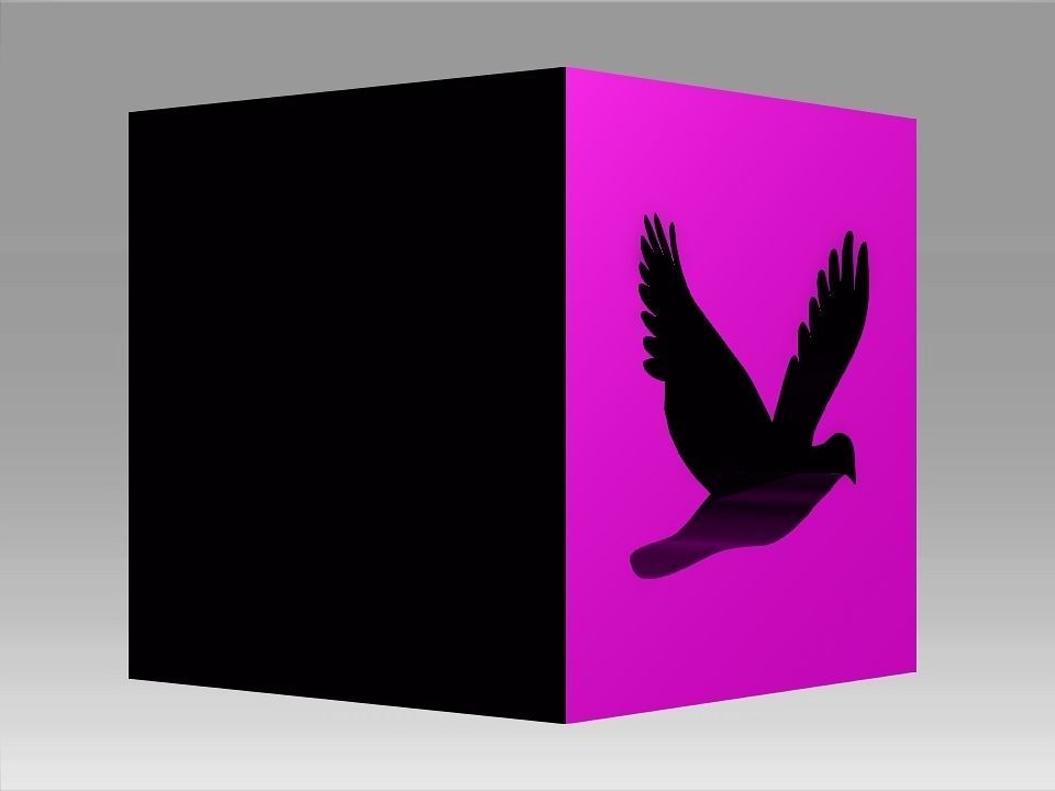 Animals Hollow Blocks Low-poly 3D model_41