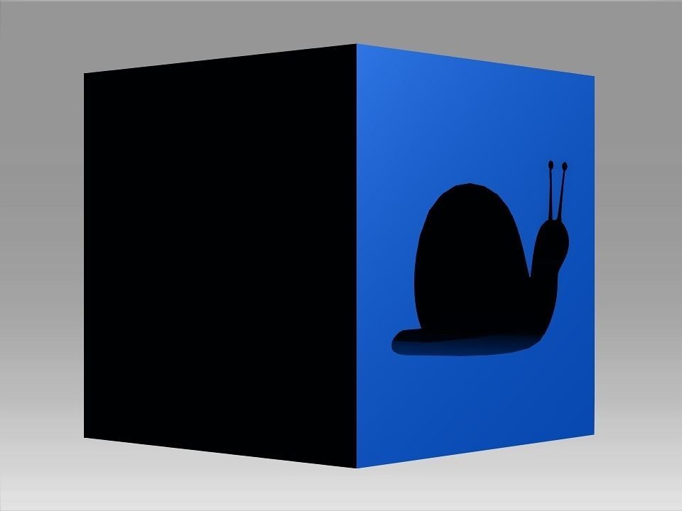 Animals Hollow Blocks Low-poly 3D model_54