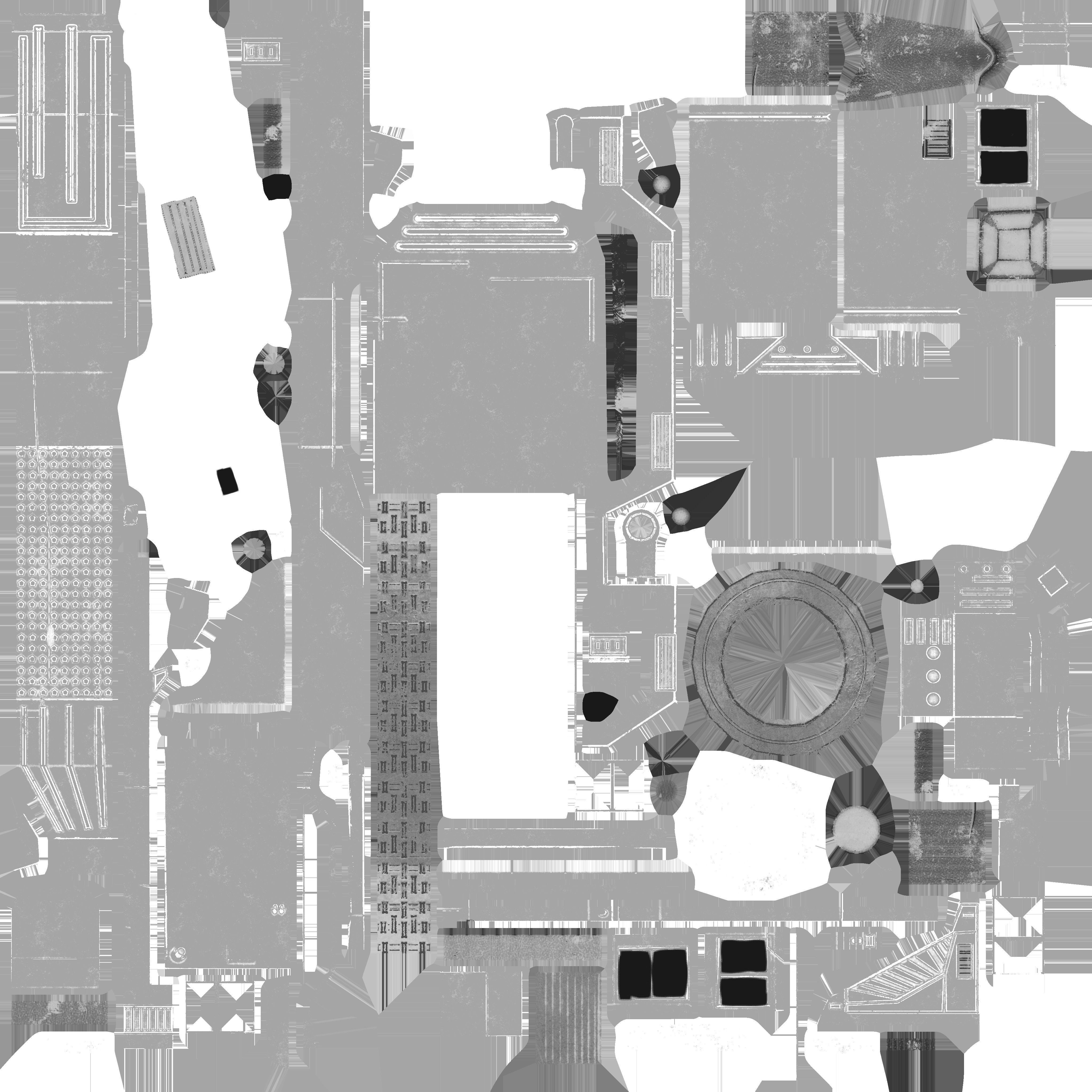 Dozer Truck Low-poly 3D model_8