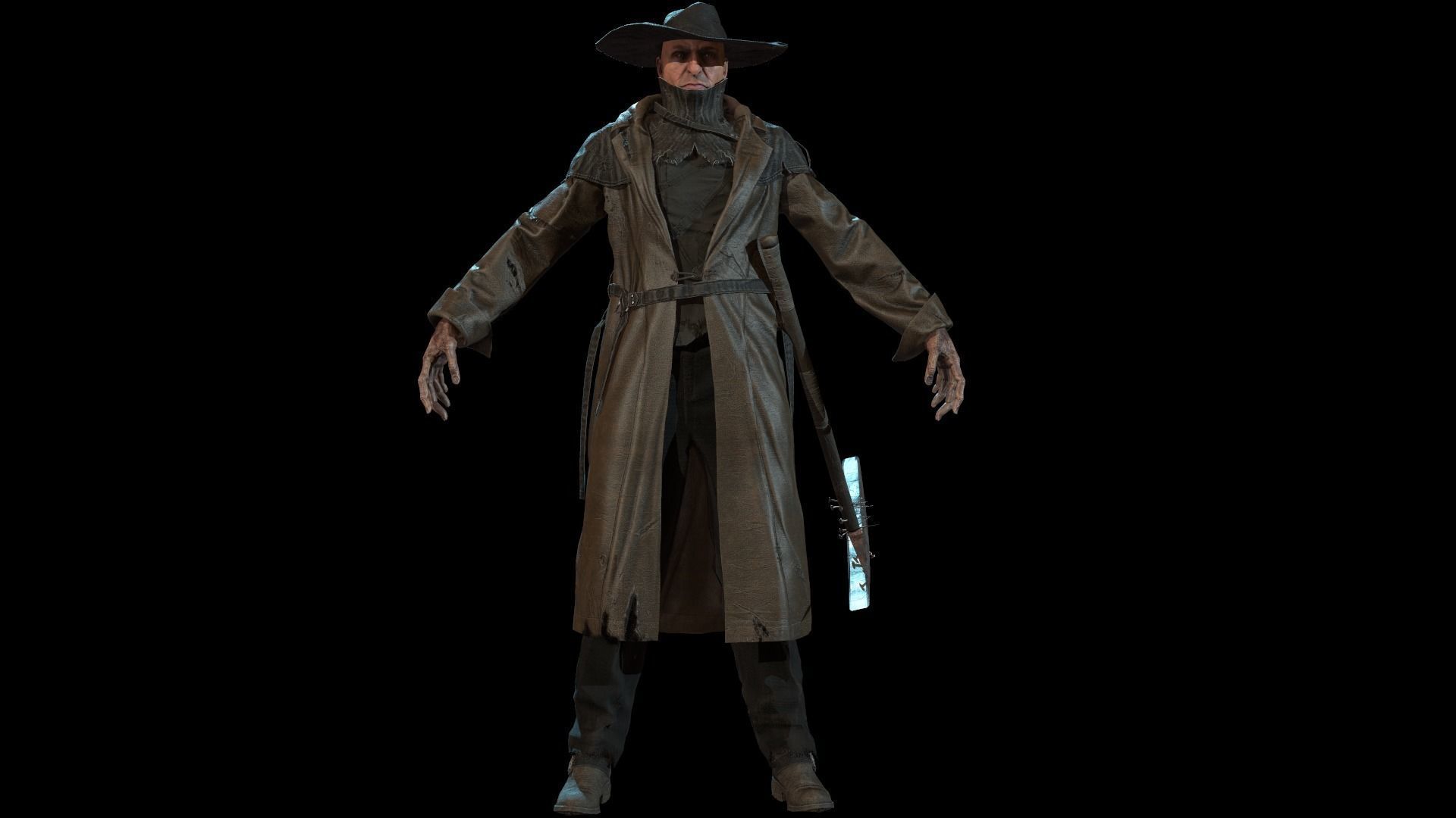 Monster maniac Low-poly 3D model_21