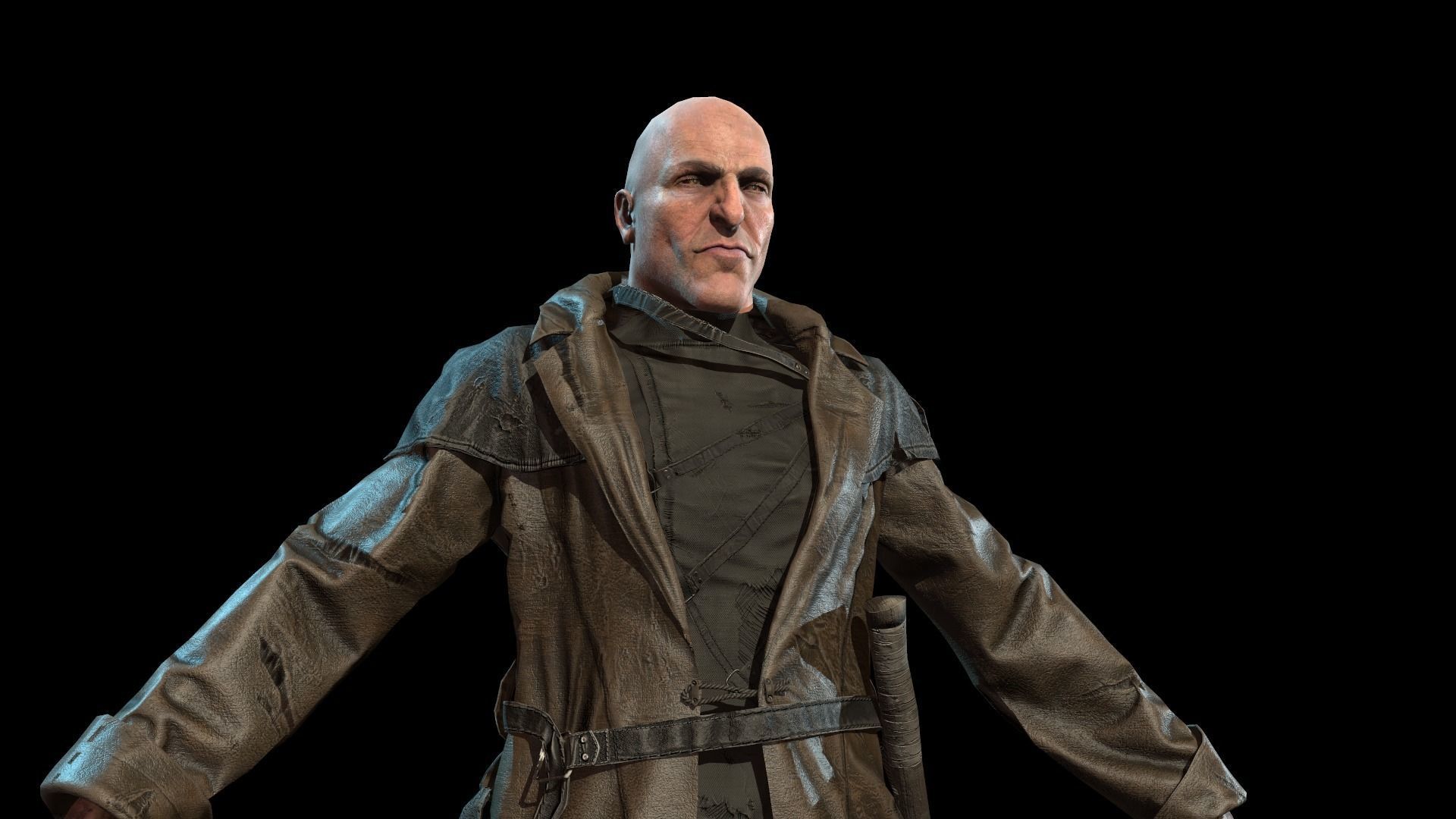 Monster maniac Low-poly 3D model_39