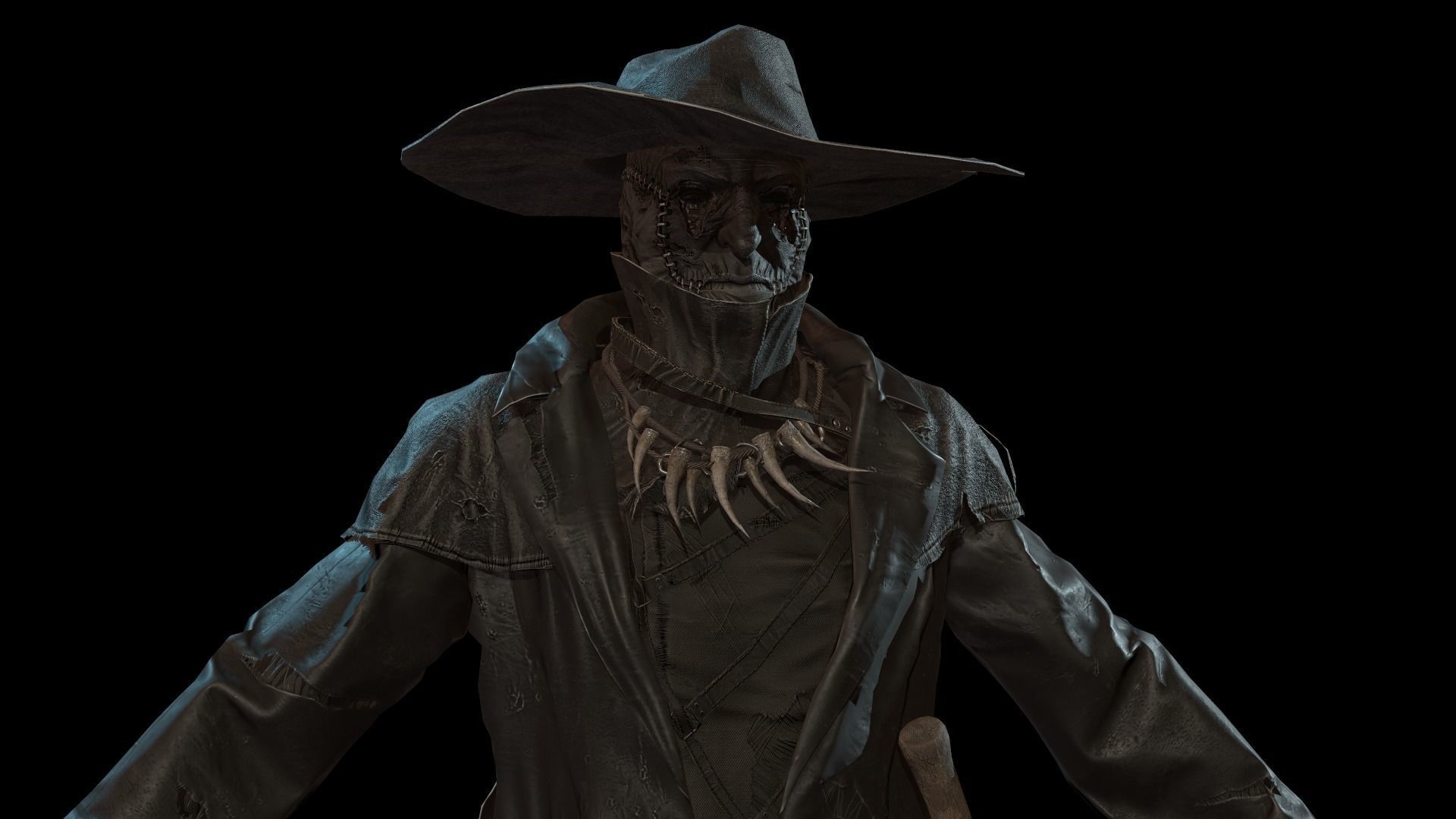 Monster maniac Low-poly 3D model_20