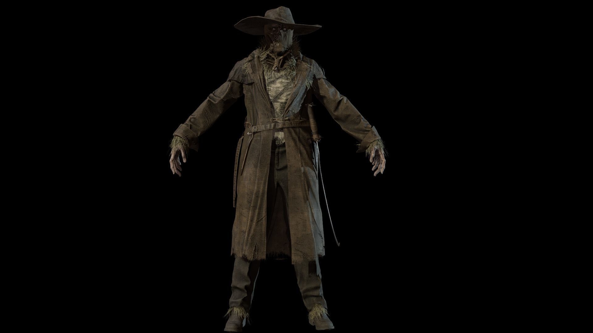 Monster maniac Low-poly 3D model_14