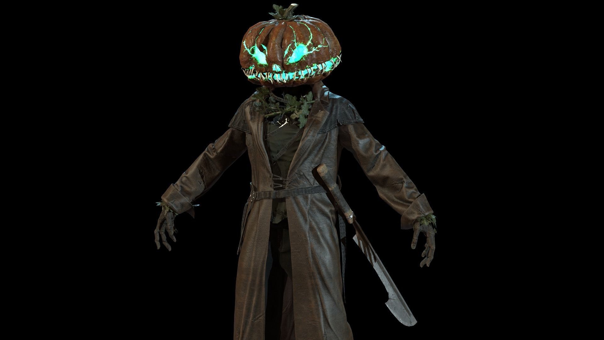 Monster maniac Low-poly 3D model_30