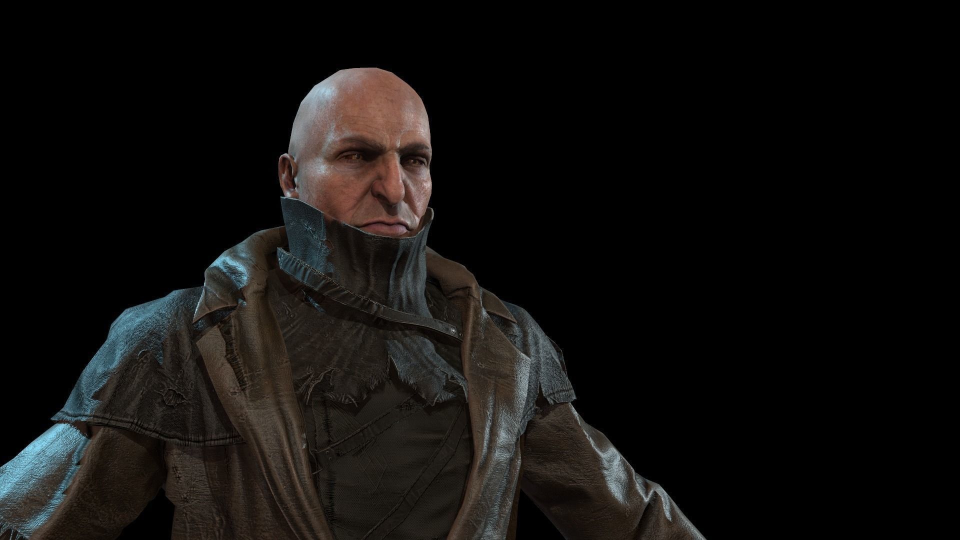 Monster maniac Low-poly 3D model_32