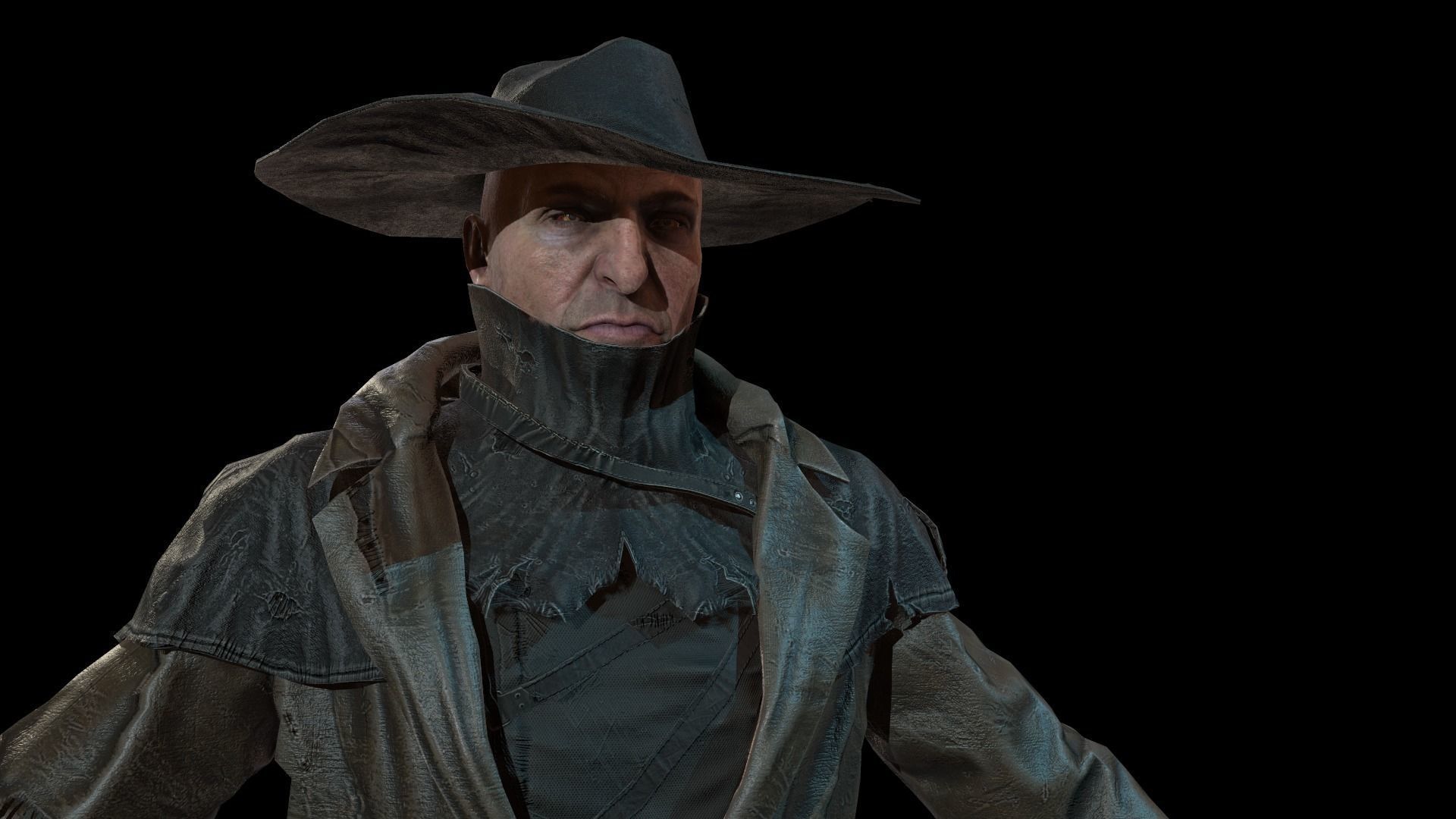 Monster maniac Low-poly 3D model_34