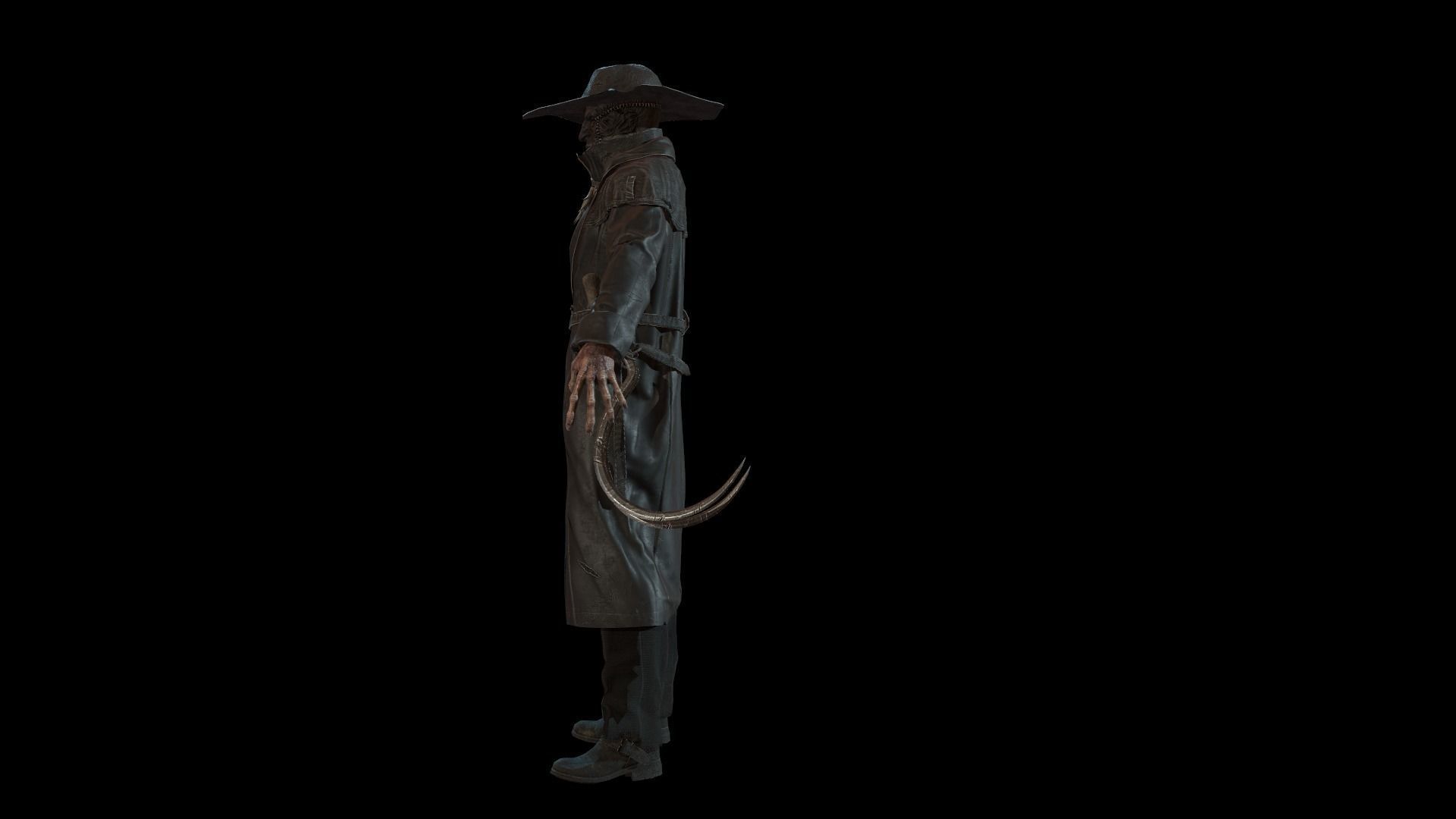 Monster maniac Low-poly 3D model_11