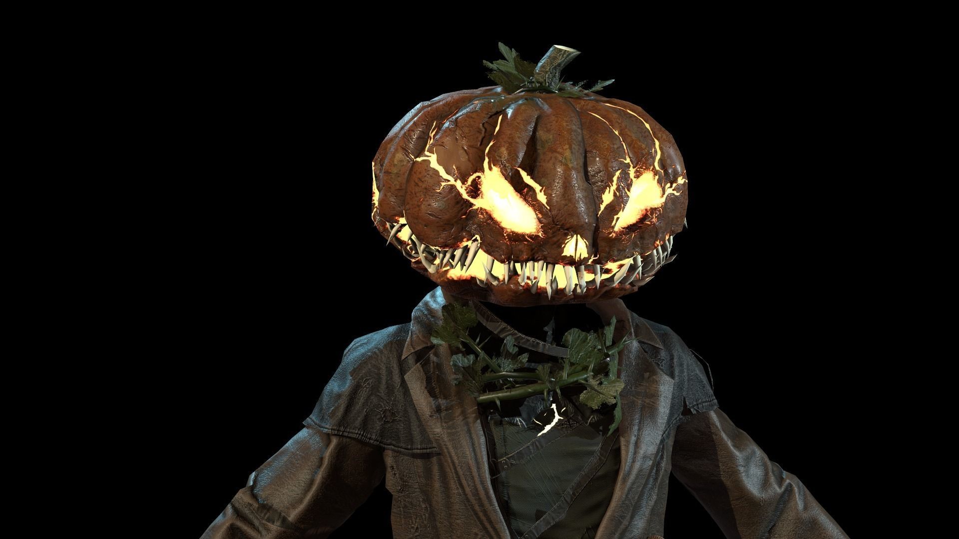 Monster maniac Low-poly 3D model_31