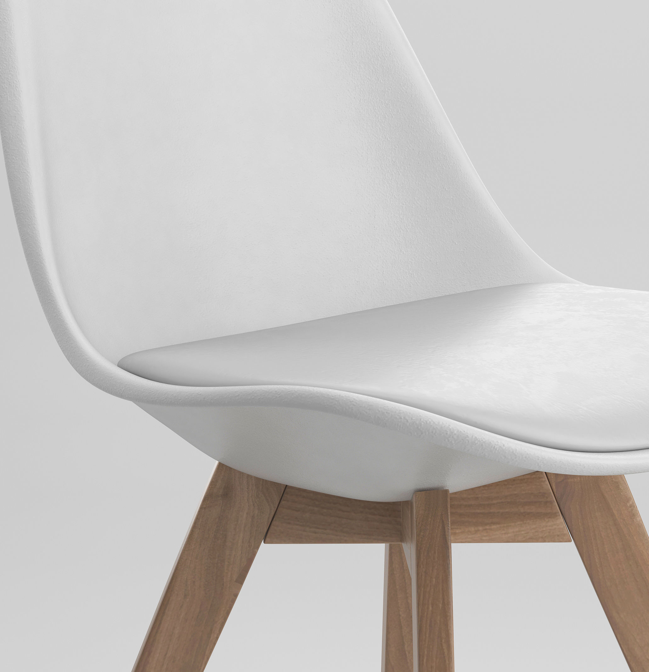 Circular Dinning Table 3D model_5