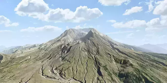 Volcano Mountains - St Helens