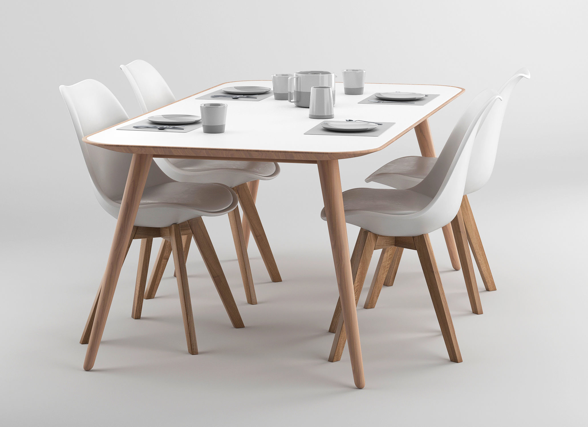 Dinning Table 3D model_1