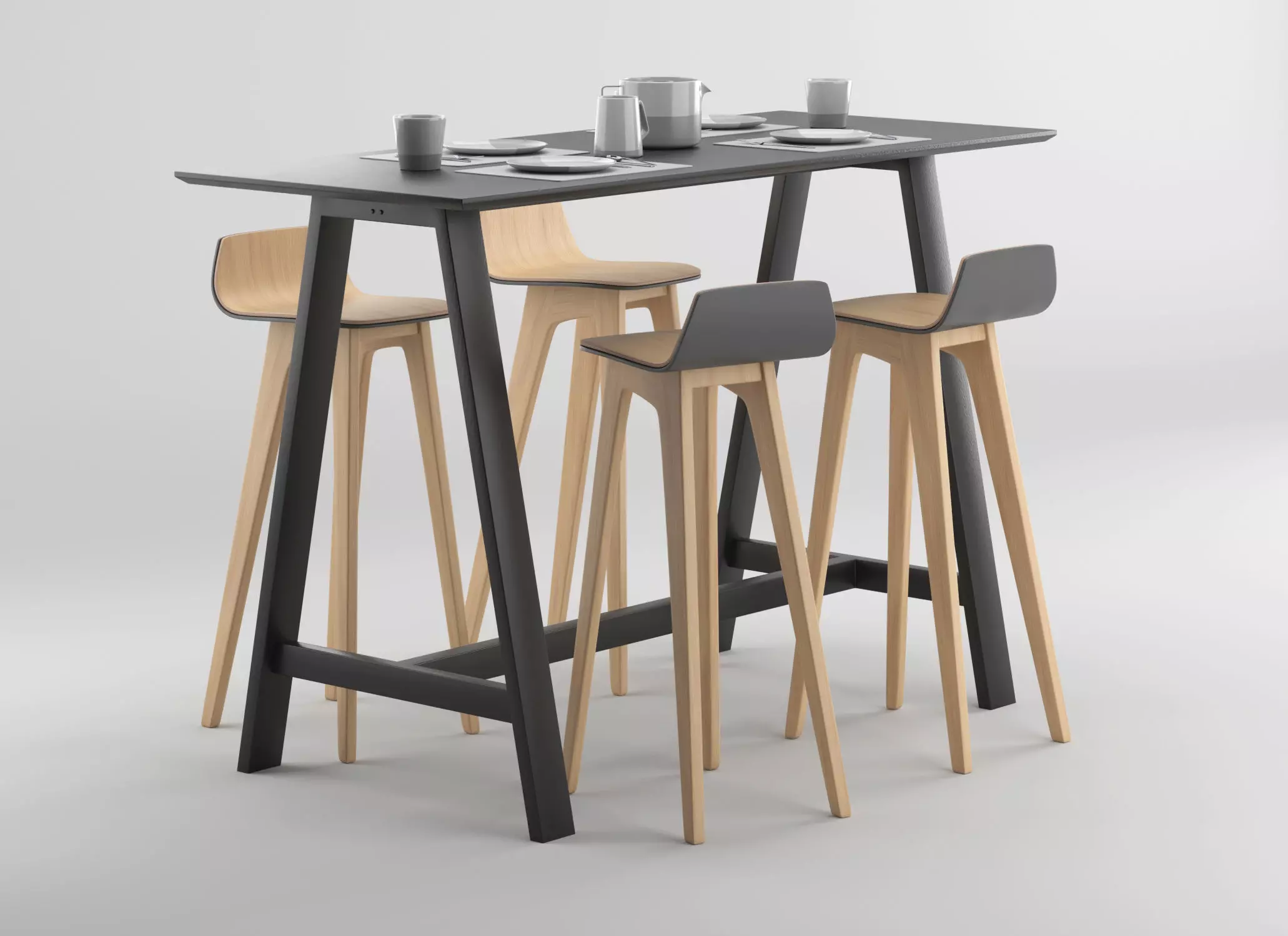 HT1 Bar Table 3D model_0