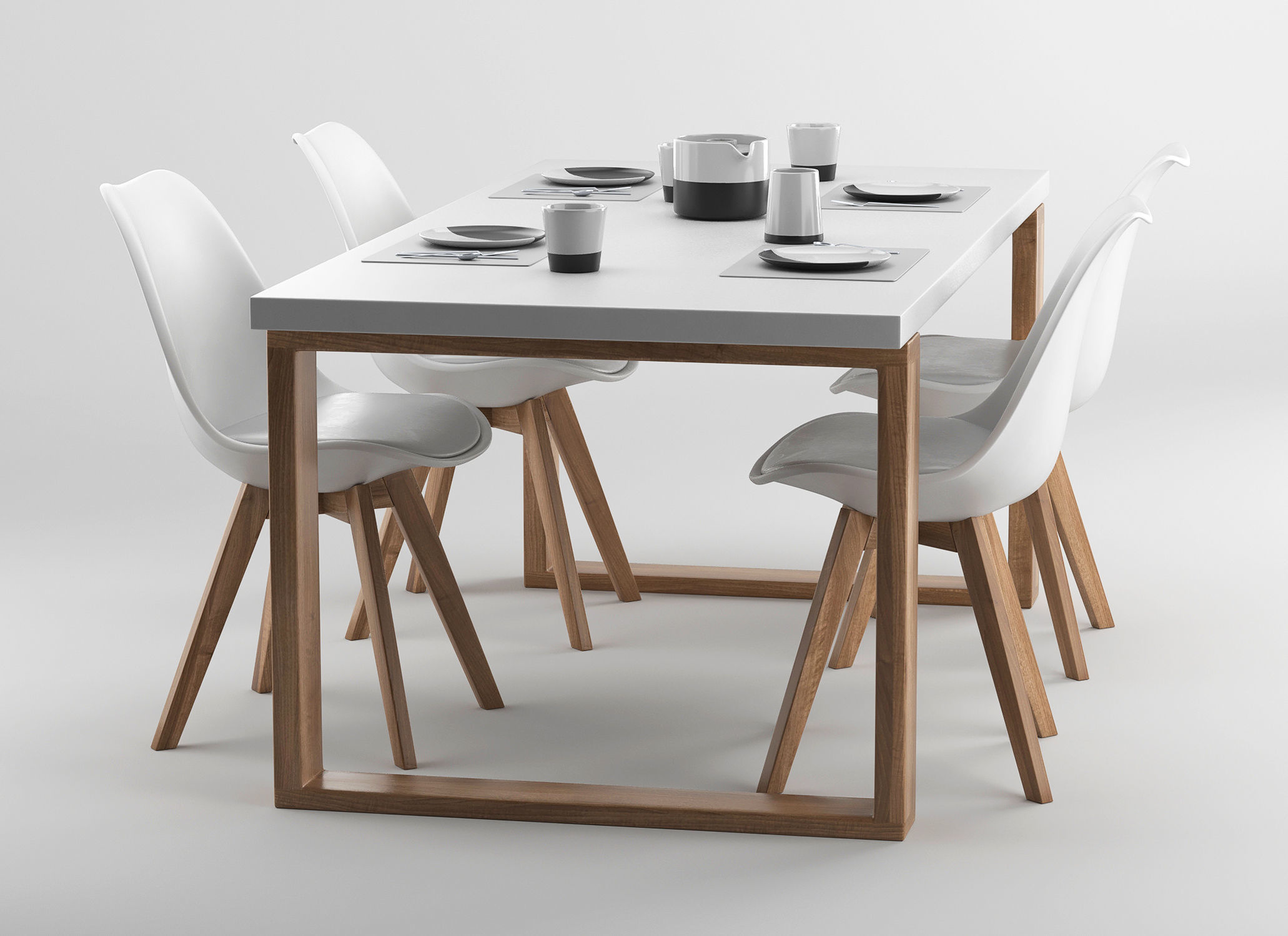 Dinning Table 3D model_1