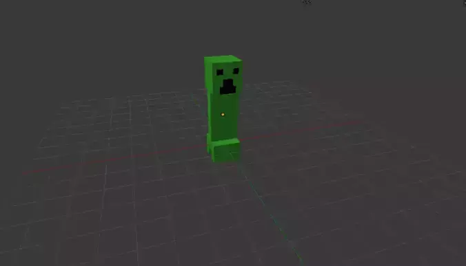 Minecraft Creeper 3D model