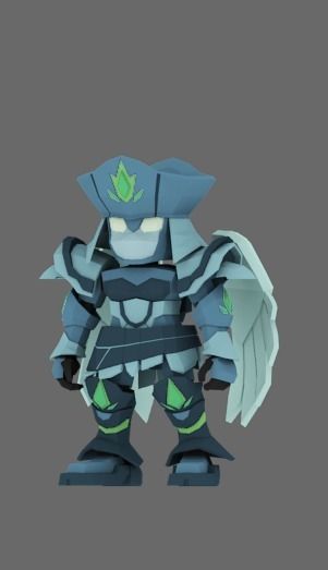 Super Mecha 17 - Woneel of Code Name W8N33 - 3D Print Ready 3D print model_1