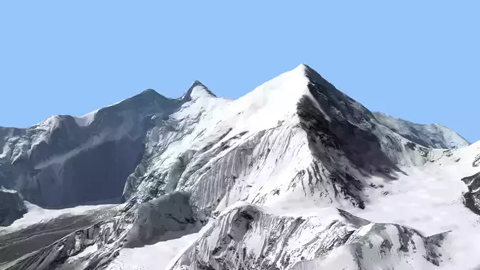 Mountains - Everest 3D model